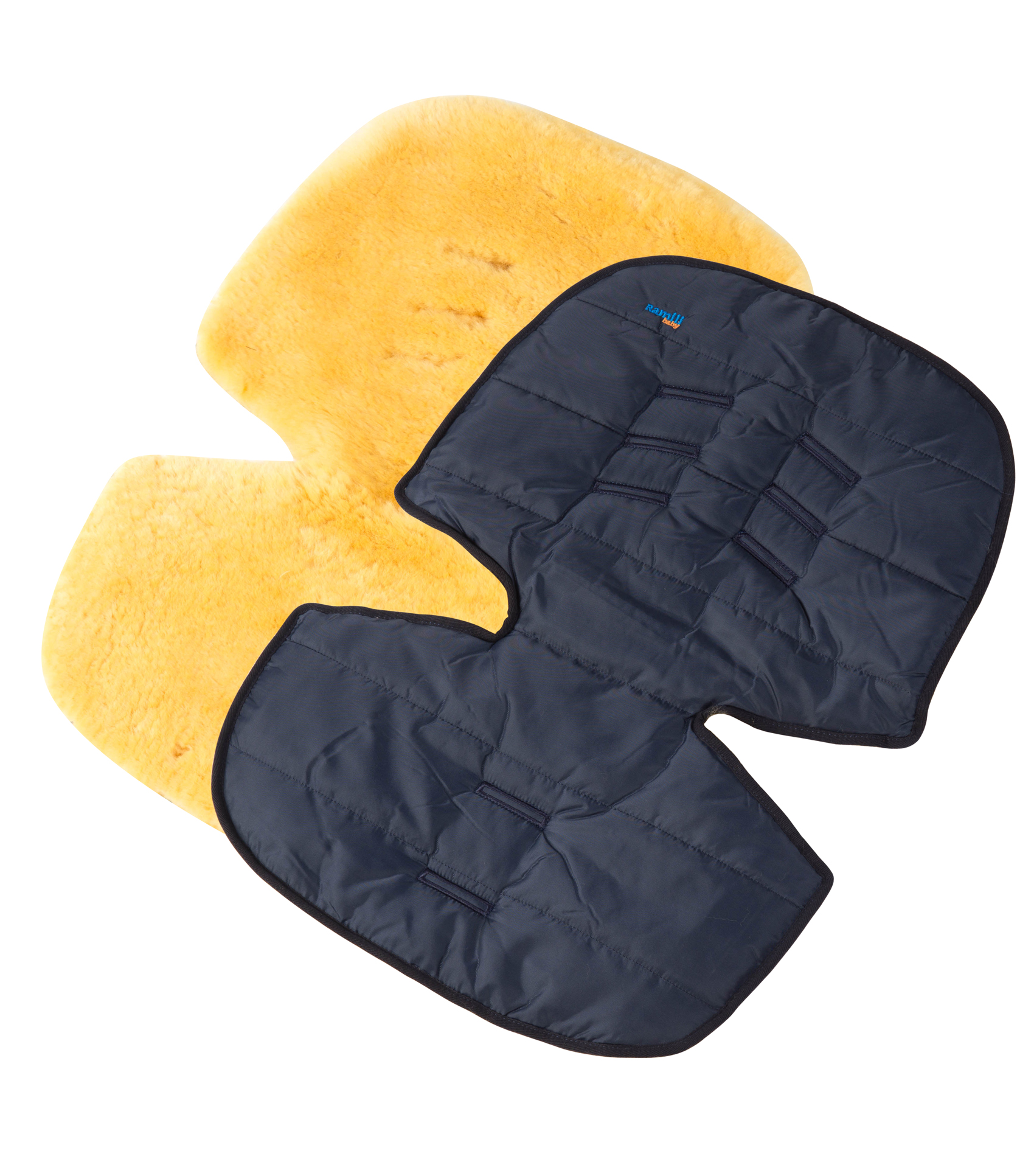 Меховой коврик для коляски или автокресла Ramili Baby Eccellente Blu