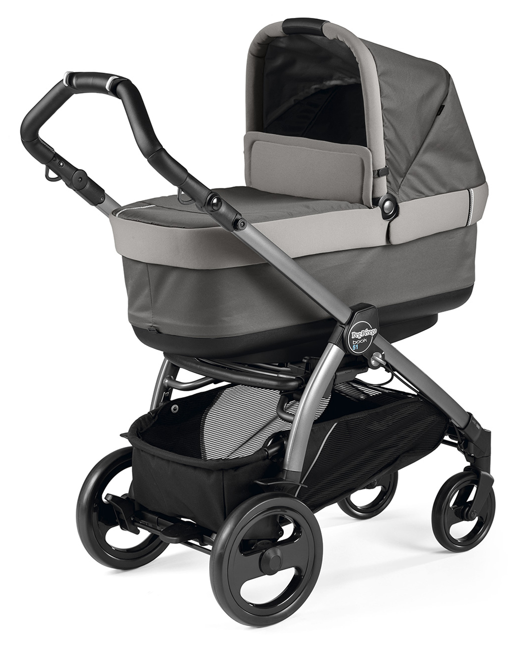 Коляска для новорожденных Peg Perego Book 51 Pop Up Class Grey