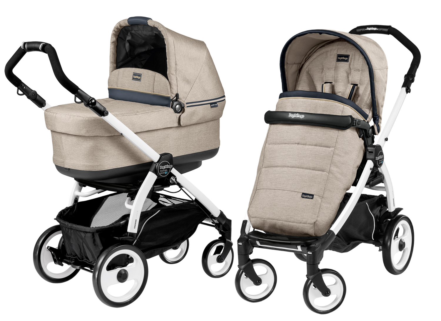 Peg-Perego Book 51 Modular POP UP Luxe Beige