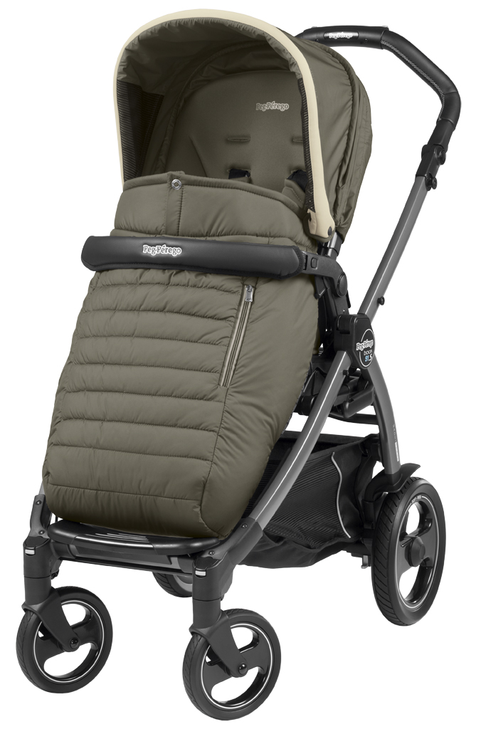 Прогулочная коляска Peg Perego Book 51 S Pop Up Completo (шасси Jet) Breeze Kaki
