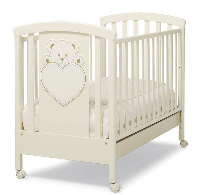 Детская кроватка Erbesi Cucciolo Lulu Ivory (слоновая кость)