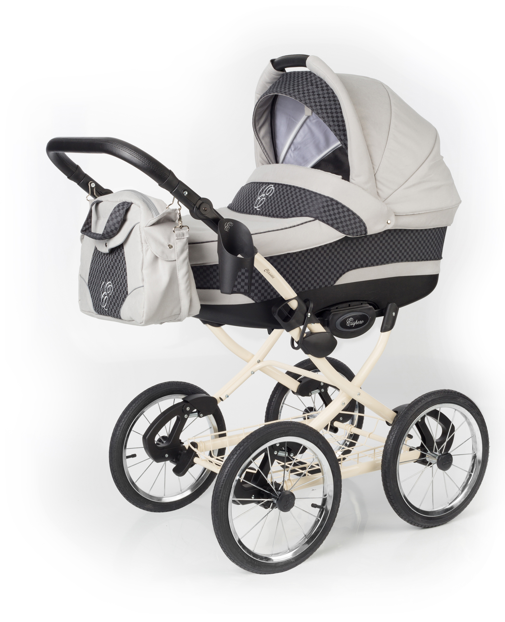 Коляска для новорожденных Esspero Classic (шасси Beige) Light Chek