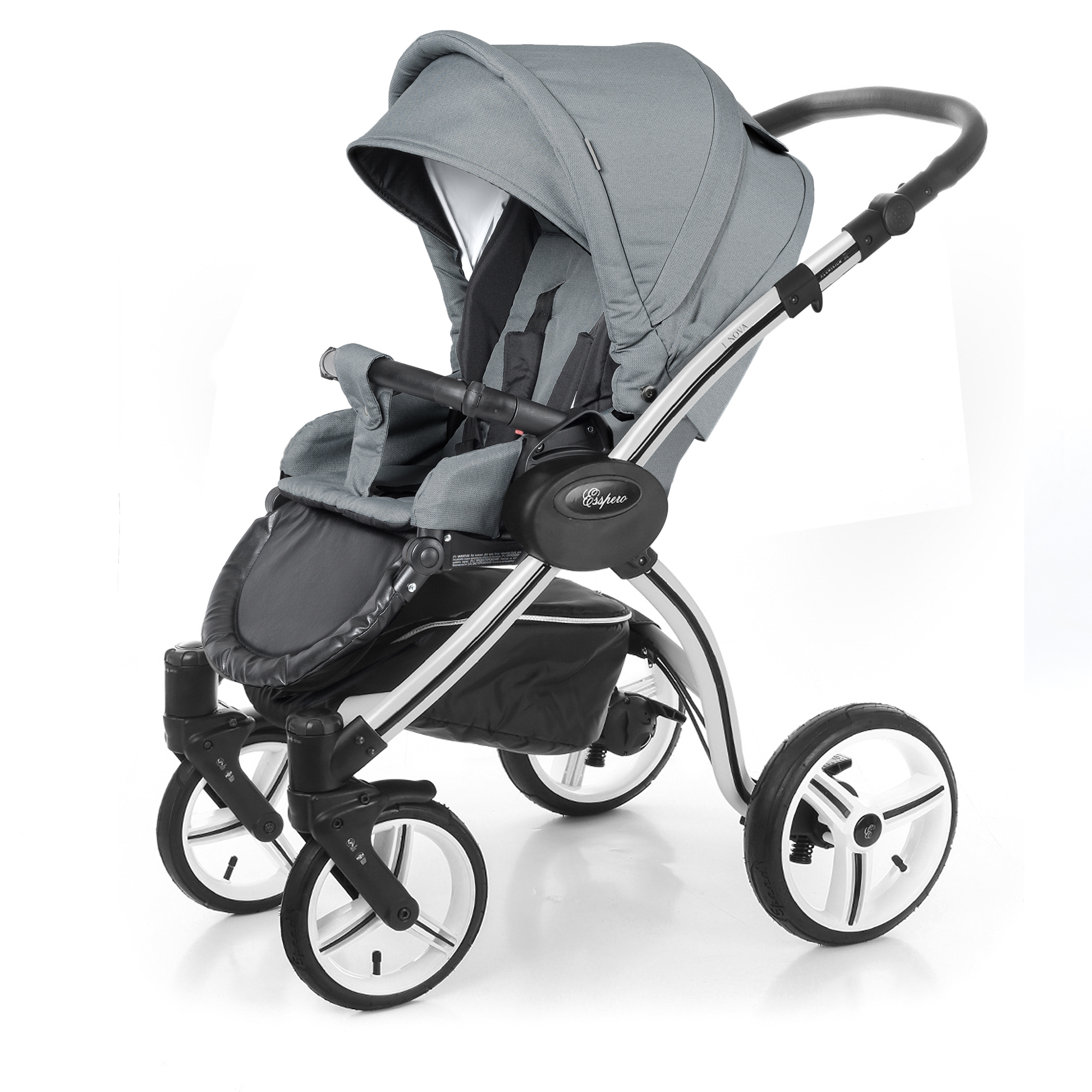 Прогулочная коляска Esspero I-Nova Alu (шасси Grey) Asphalt