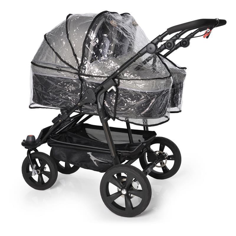Дождевик для люльки TFK Double Twin carrycot