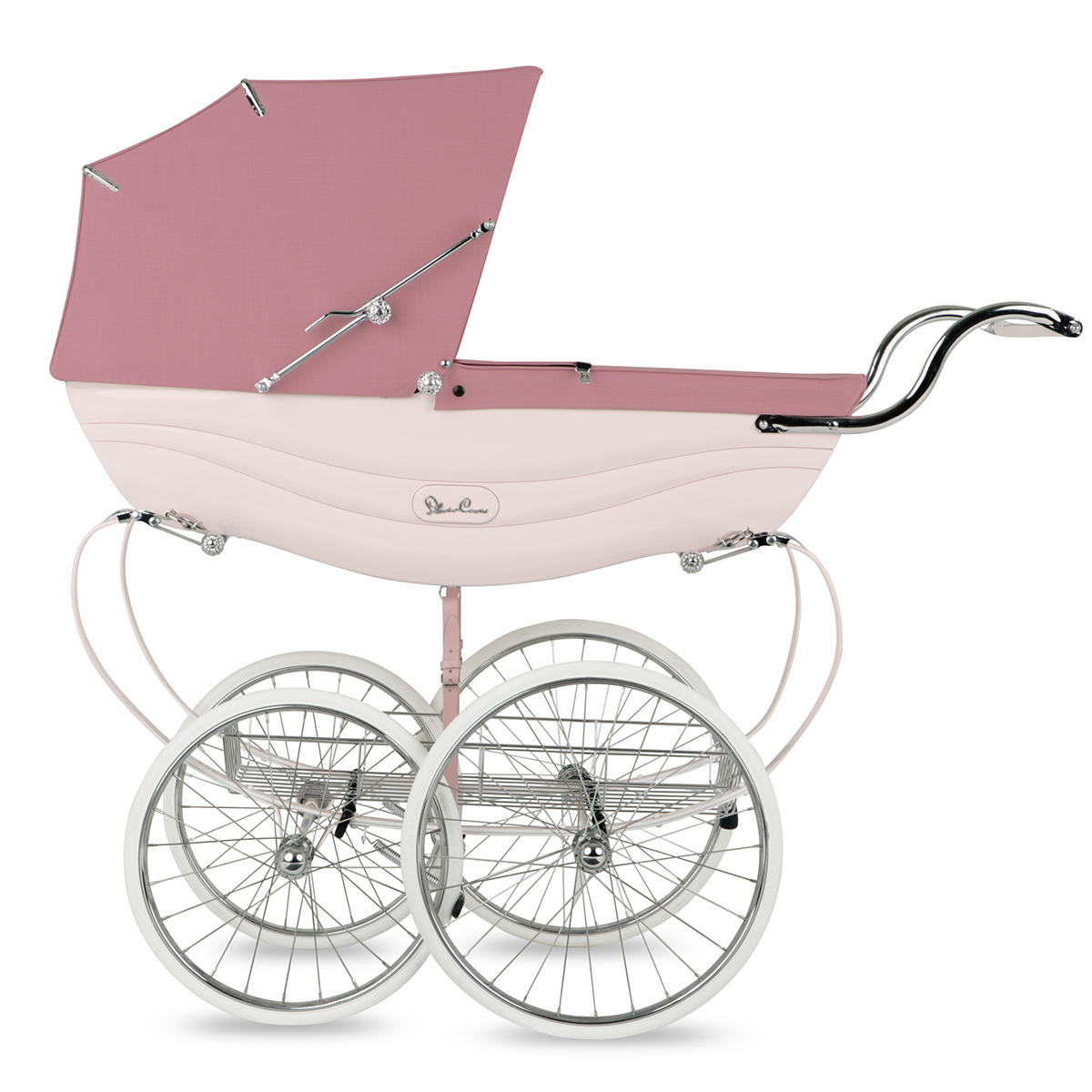 Коляска для новорожденных Silver Cross BALMORAL Pink international