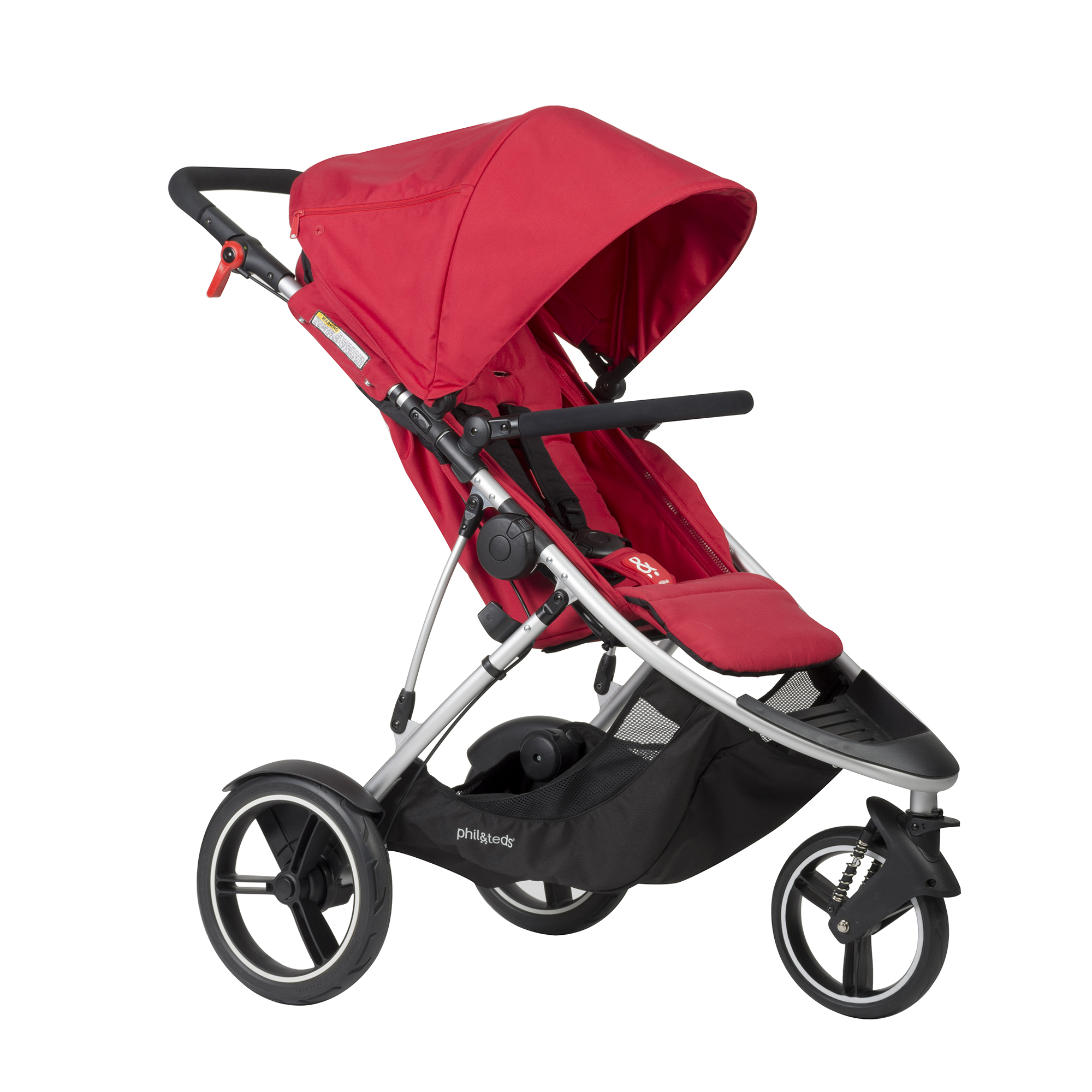 Прогулочная коляска Phil & Teds Dash Red
