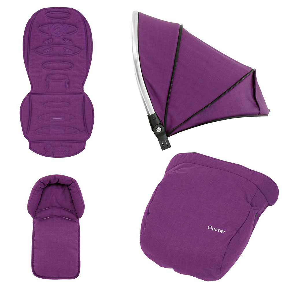 Colour pack для Oyster2/MAX (капюшон, текстиль, накидка на ноги) Wild Purple