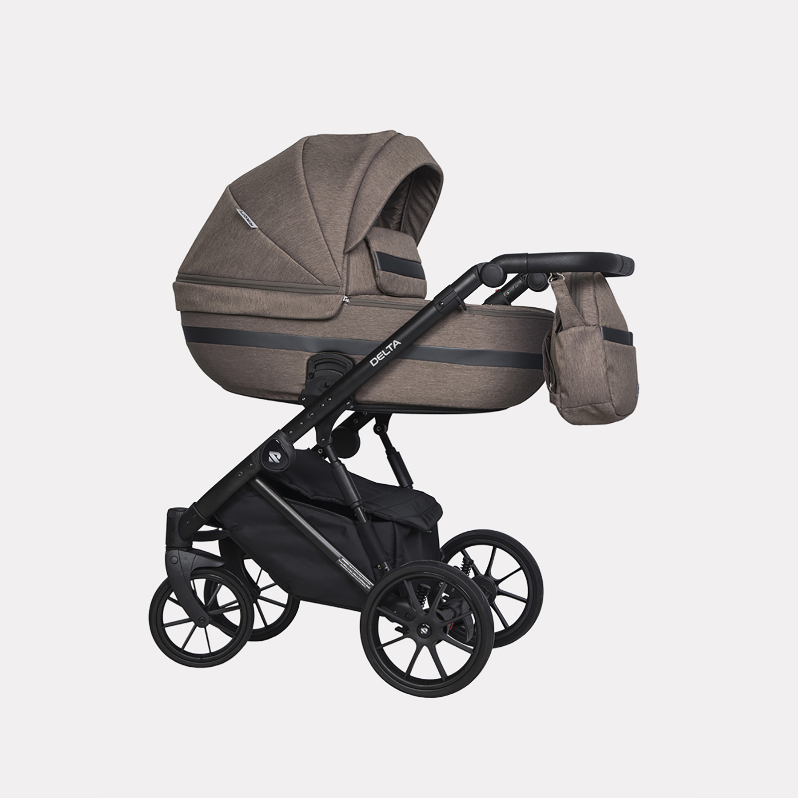 Коляска 2 в 1 RIKO BASIC DELTA 03 Cappucino (капучино)