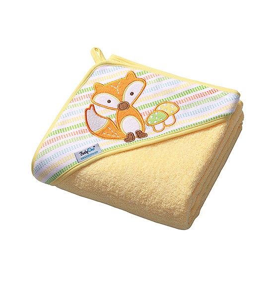 Полотенце BabyOno Soft (76x76 см) Желтый