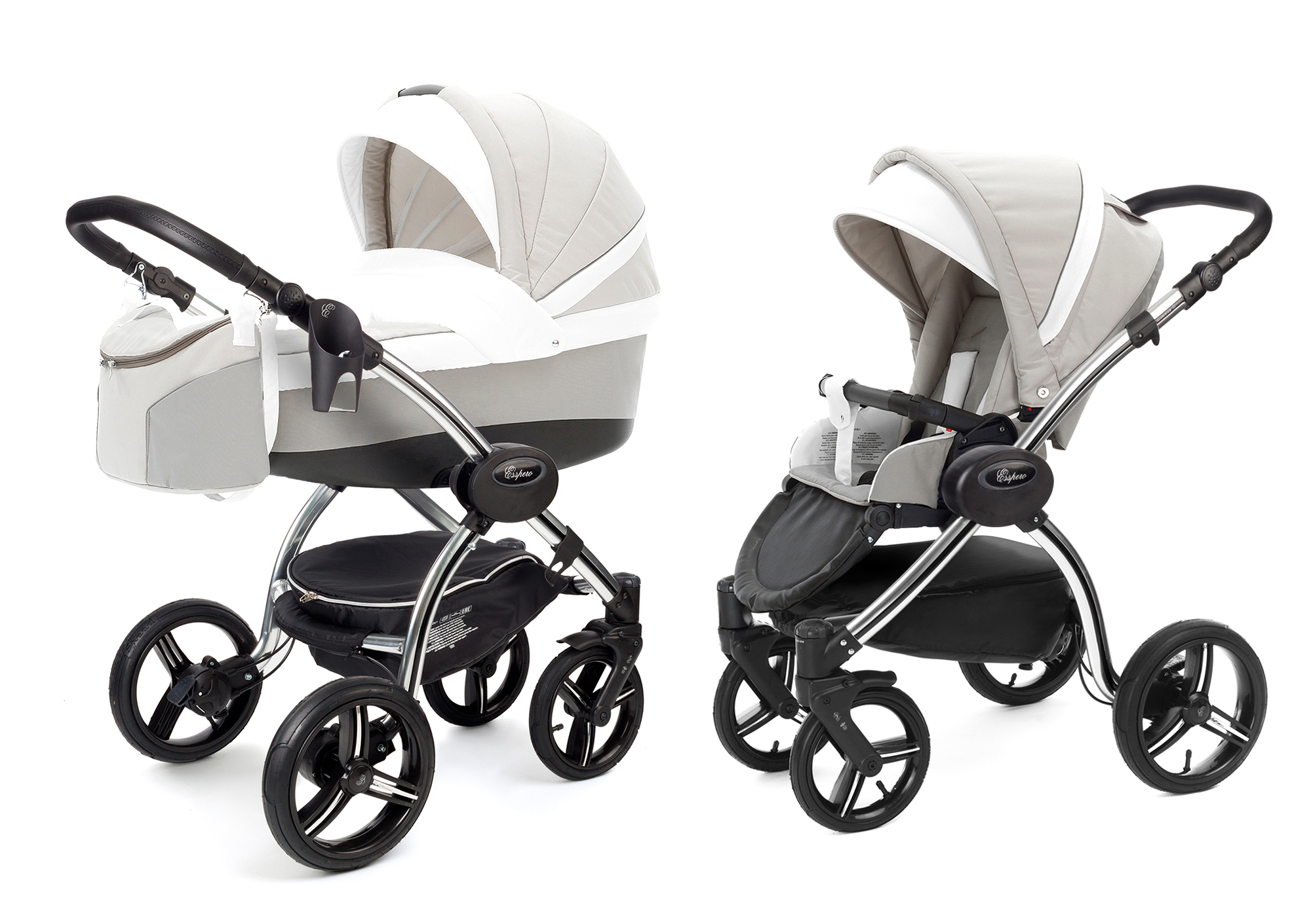 Коляска 2 в 1 Esspero Grand I-Nova (шасси Chrome) Vanila