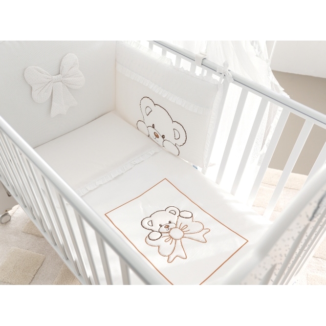 Детская комната Pali Prestige Principe Постельное белье Prestige Principe White 3 предмета