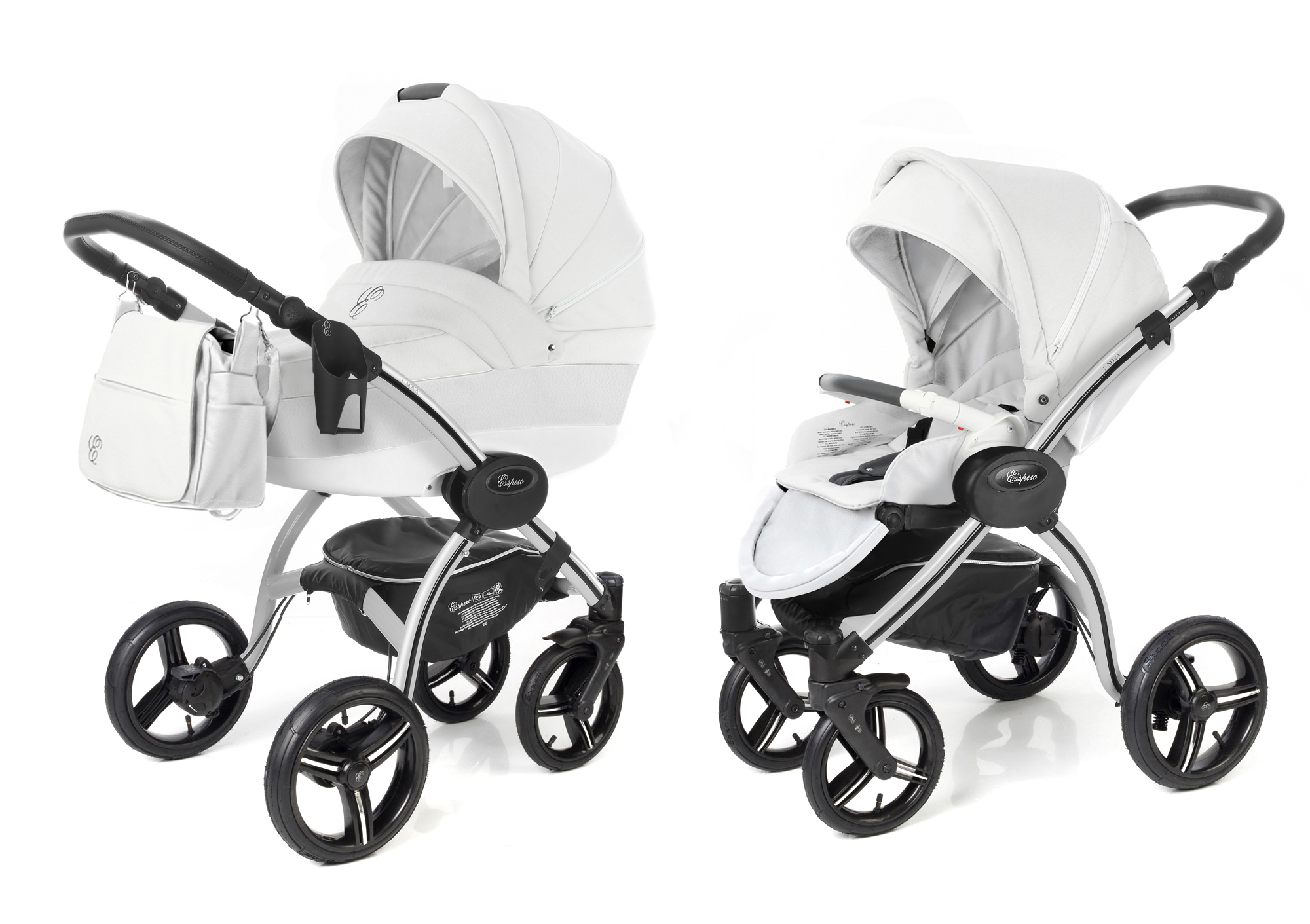 Коляска 2 в 1 Esspero Grand I-Nova (шасси Grey) Argtic leatherette