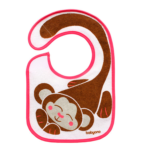 Нагрудник BabyOno Я играю на липучке 3+