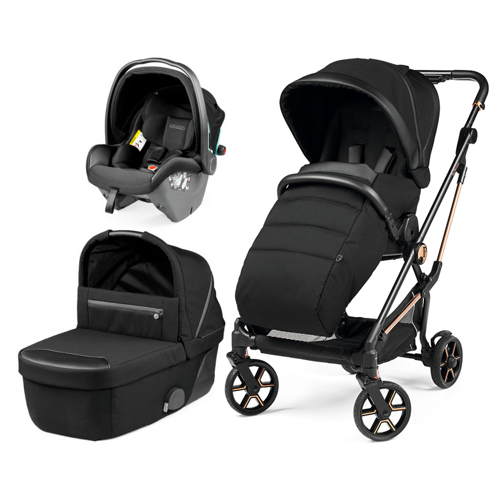 Коляска 3 в 1 Peg Perego Vivace SLK Modular Special Edition Bronze Noir