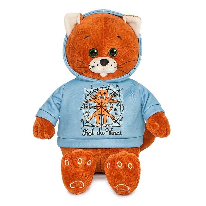 Мягкая игрушка Maxi Toys Колбаскин&Мышель Колбаскин Да Винчи, 25 см