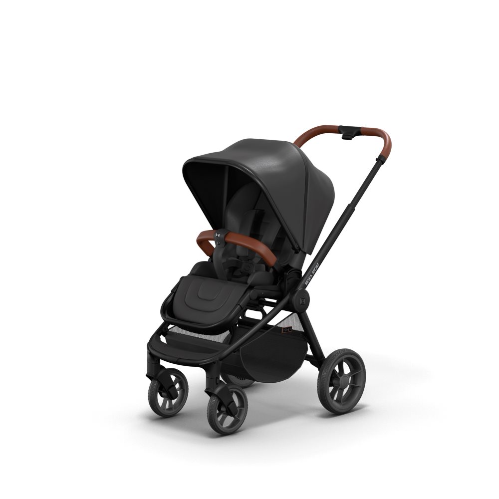 Прогулочная коляска Moon ReSea black/melange 2022