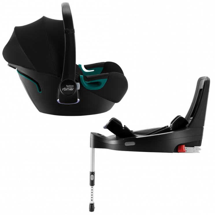 Автокресло Britax Römer BABY-SAFE iSENSE + база FLEX BASE iSENSE Space Black