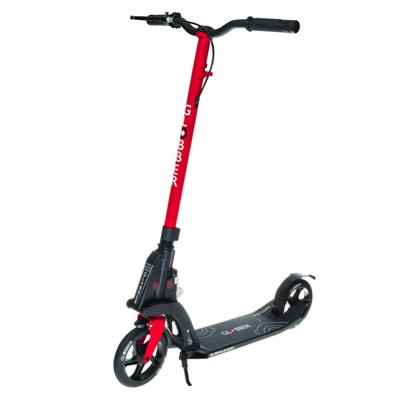 Самокат Globber ONE K180 с тормозом Красный