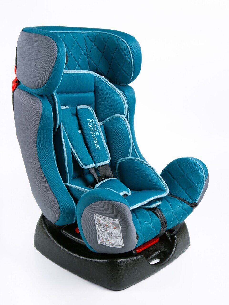 Автокресло Amarobaby Professional Бирюзовый