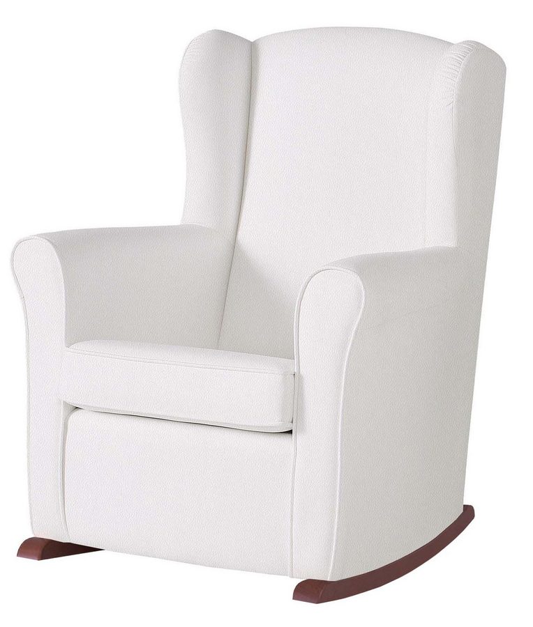 Кресло-качалка Micuna Wing/Nanny White/White Leatherette