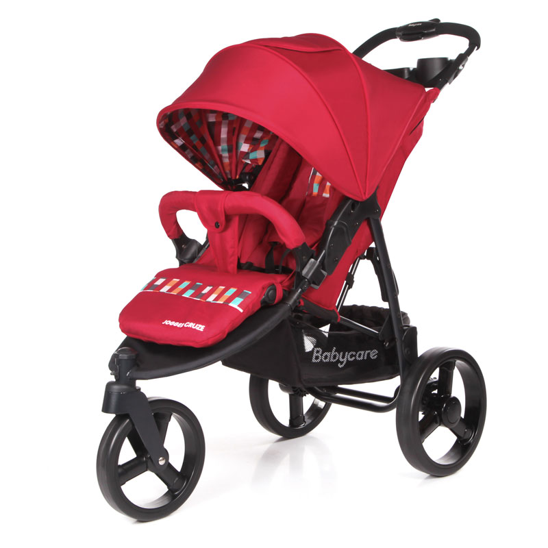 Прогулочная коляска Baby Care Jogger Cruze Красный