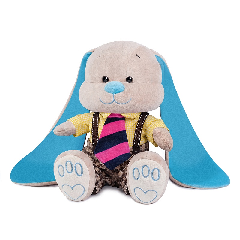Мягкая игрушка Maxi Toys Зайка Jack&Lin (25 см) в Желтых Штанишках