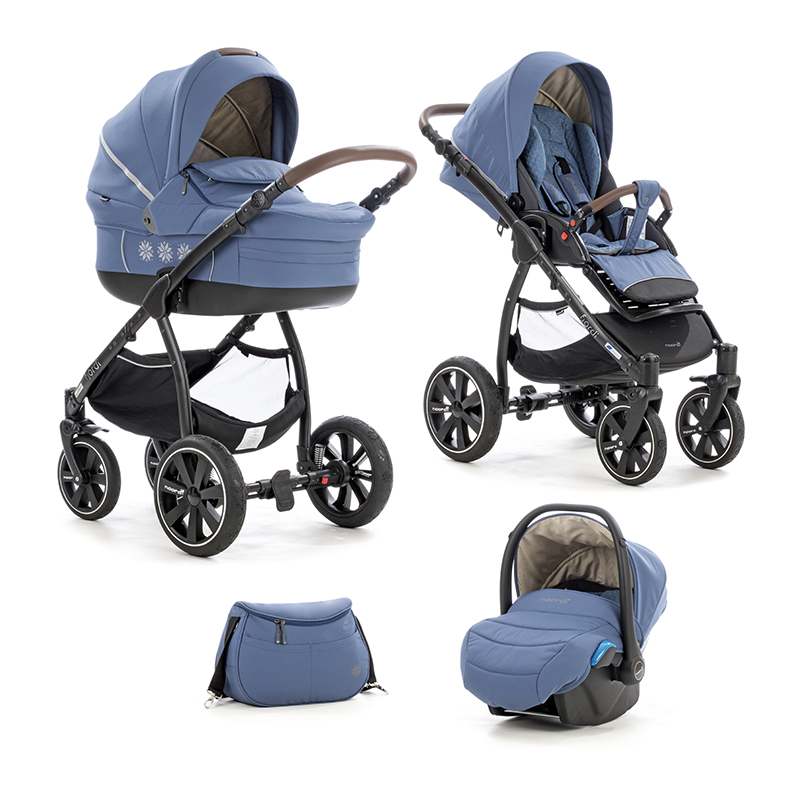 Коляска 3 в 1 Noordi Fjordi Sport Ensign Blue 854