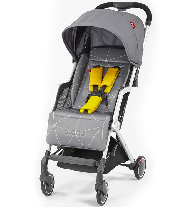 Прогулочная коляска Diono Traverze Grey Linear