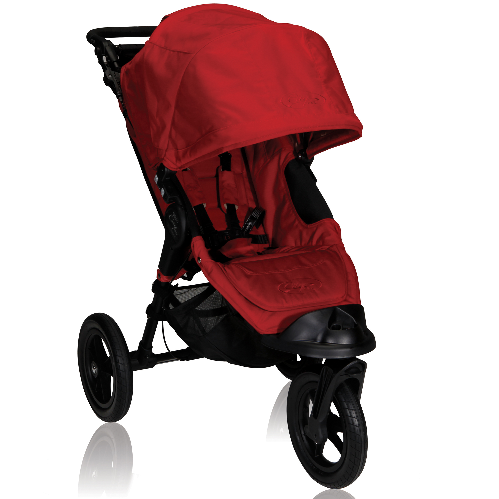 Прогулочная коляска Baby Jogger City Elite Single Красный