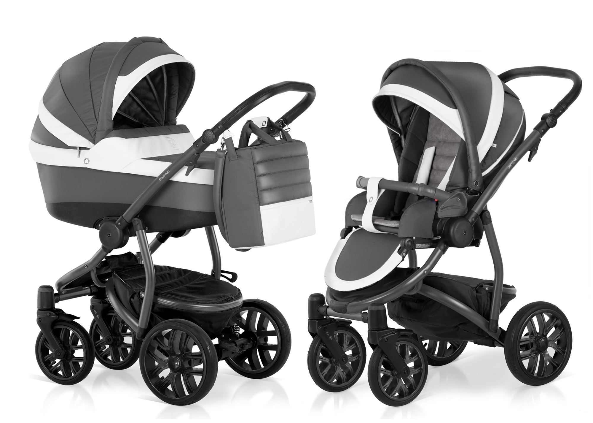 Коляска 2 в 1 Esspero Nord (шасси Discovery Graphite) Manhattan