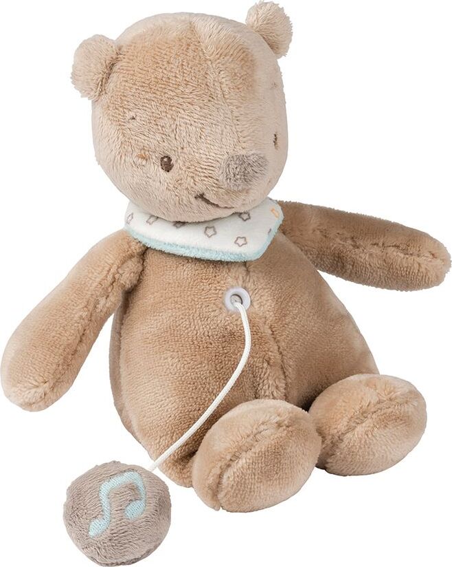 Мягкая музыкальная игрушка Nattou Soft Toy Mia Basile Мишка 562089