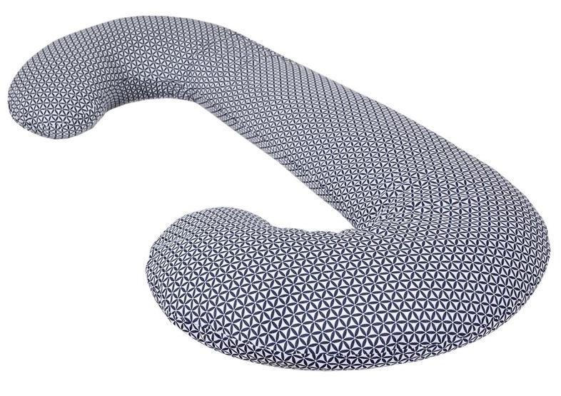 Подушка для кормления Ceba Baby Physio Duo трикотажная Rosettes