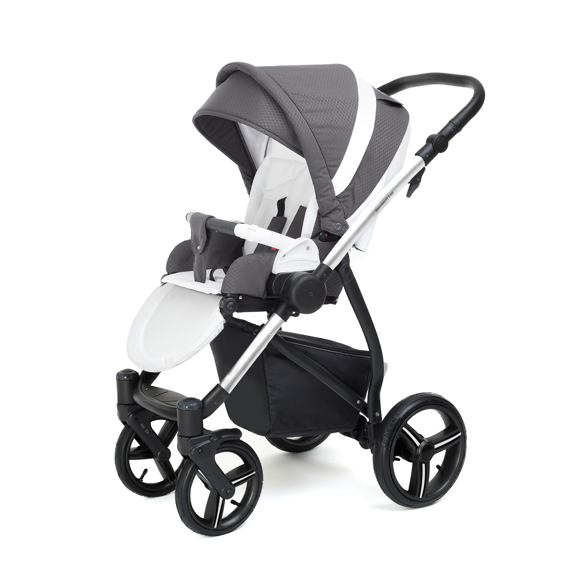 Прогулочная коляска Esspero Grand Newborn Lux (шасси Chrome) Diamond