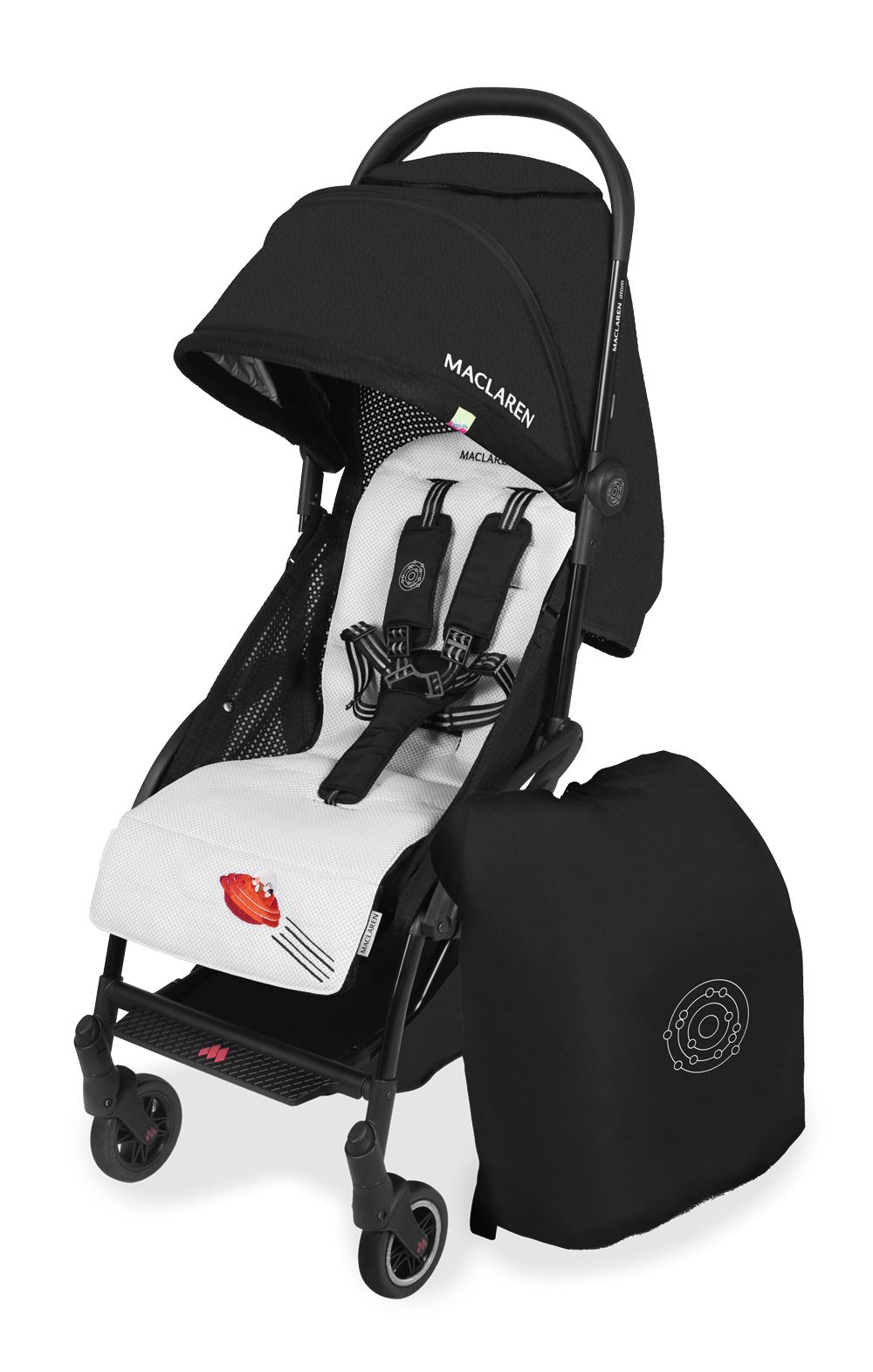 Прогулочная коляска Maclaren Atom StyleSet Black WD1G401312