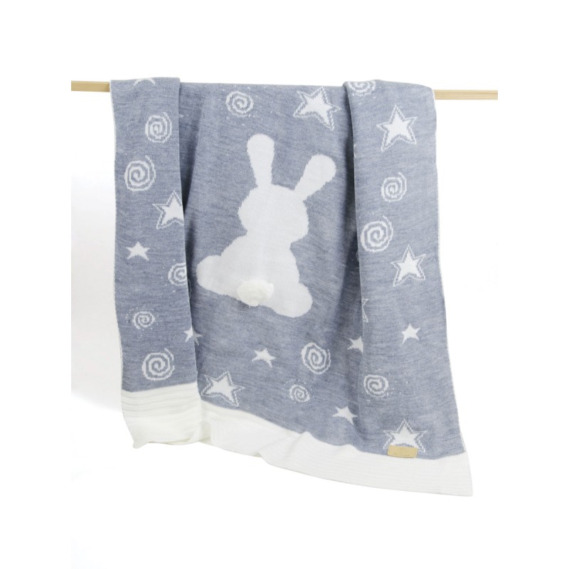 Плед Ma Licorne Lapin Brune (Сумерки) 100х100см