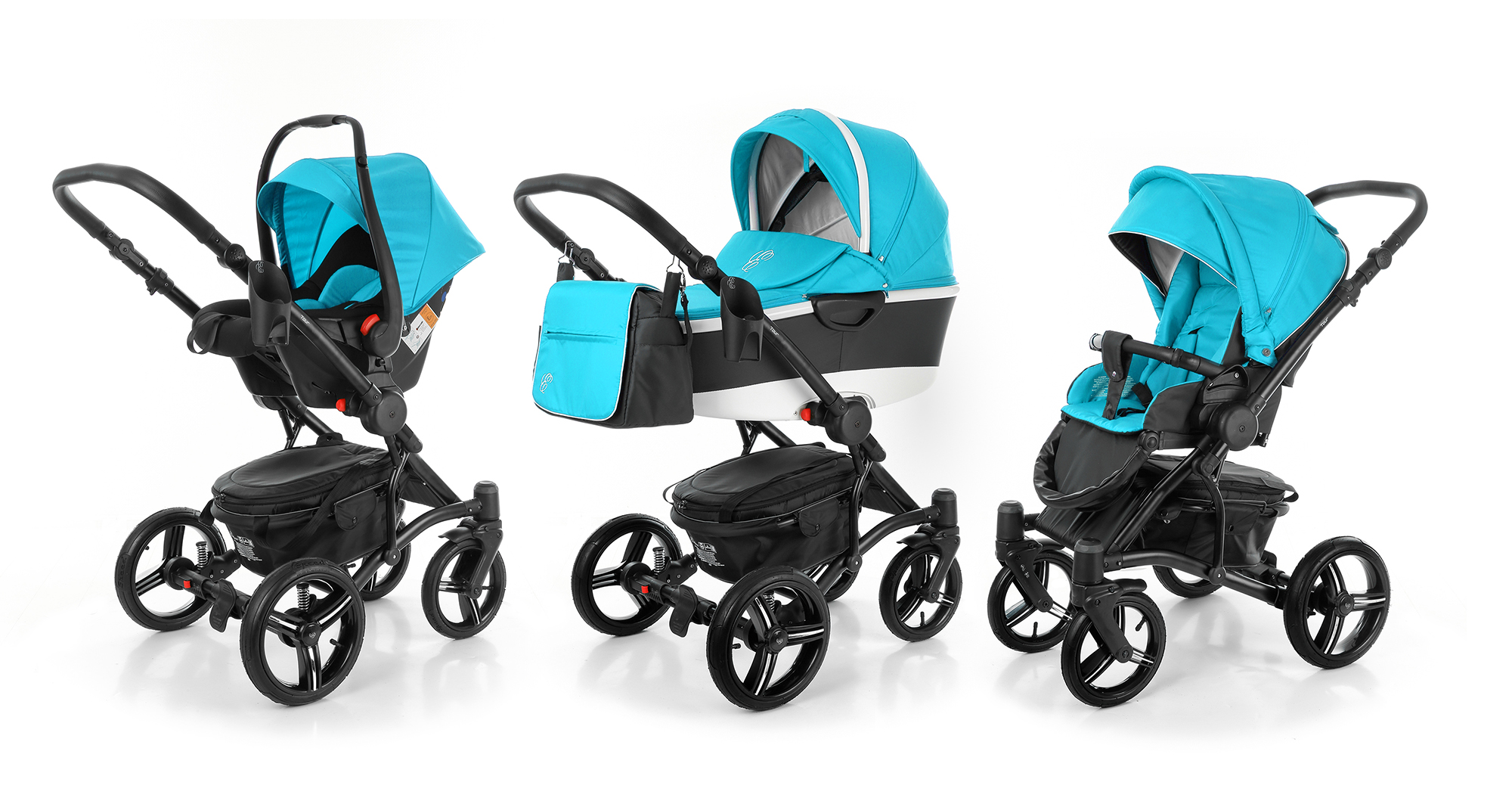 Коляска 3 в 1 Esspero Tour Alu (шасси Black) Aqua
