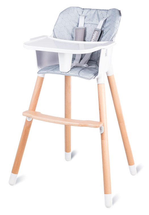 Cтульчик для кормления Lionelo Koen Grey/Yellow