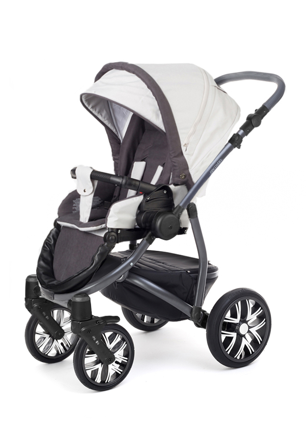 Прогулочная коляска Esspero Discovery (шасси Graphite) Grey