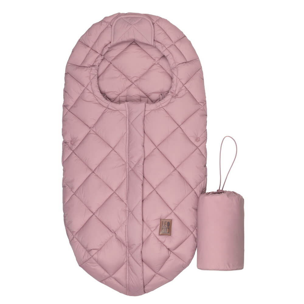 Конверт Leokid Light Compact для автолюльки/коляски Soft pink