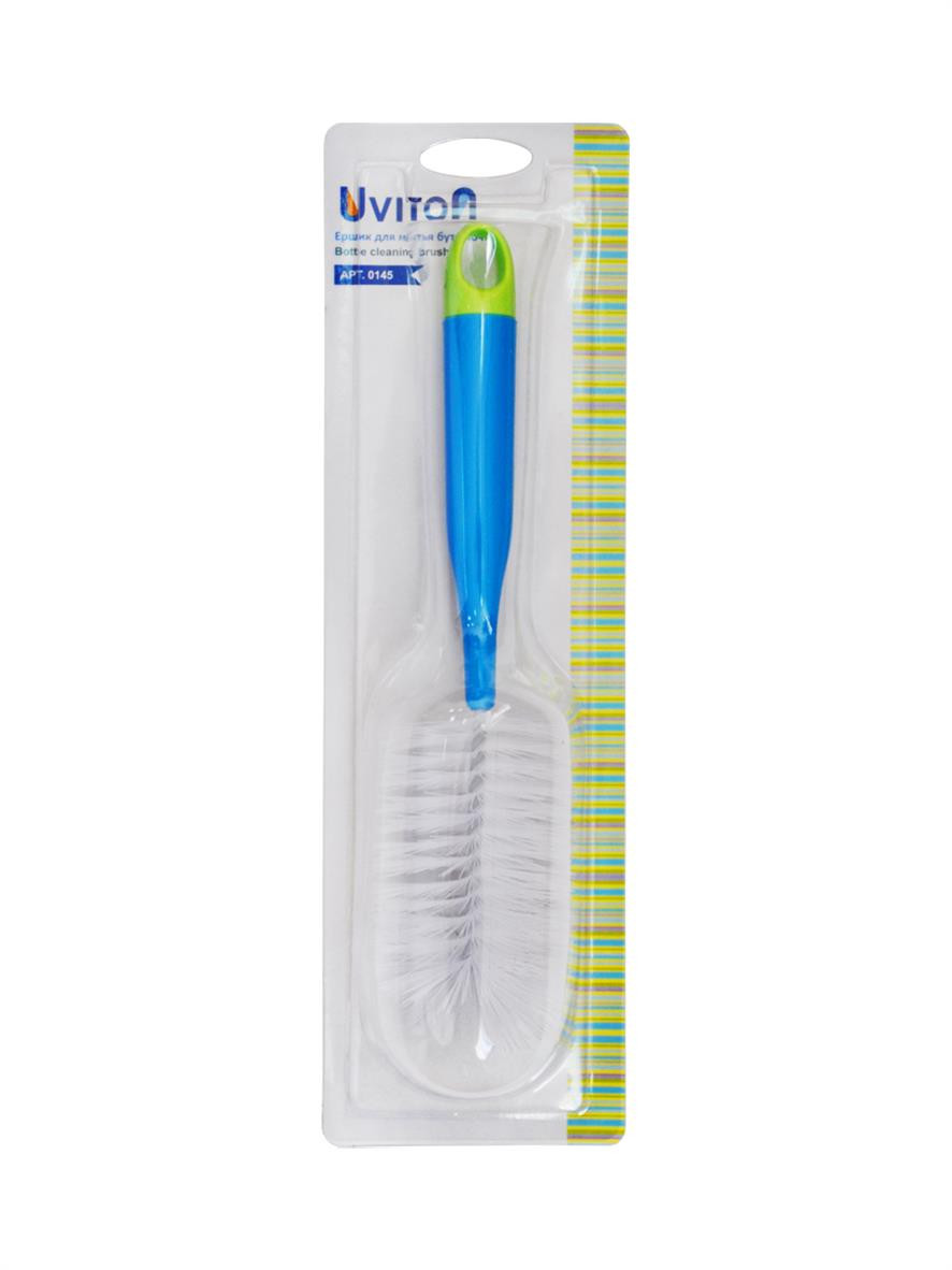 Ершик для мытья бутылочек Uviton Lux арт. 0145 Синий