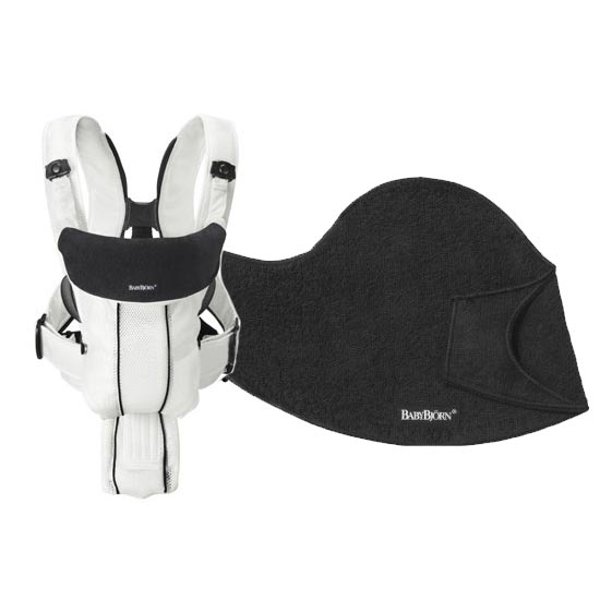 Нагрудник к рюкзаку-кенгуру BabyBjorn Original, Active, Synergy, Miracle Черный