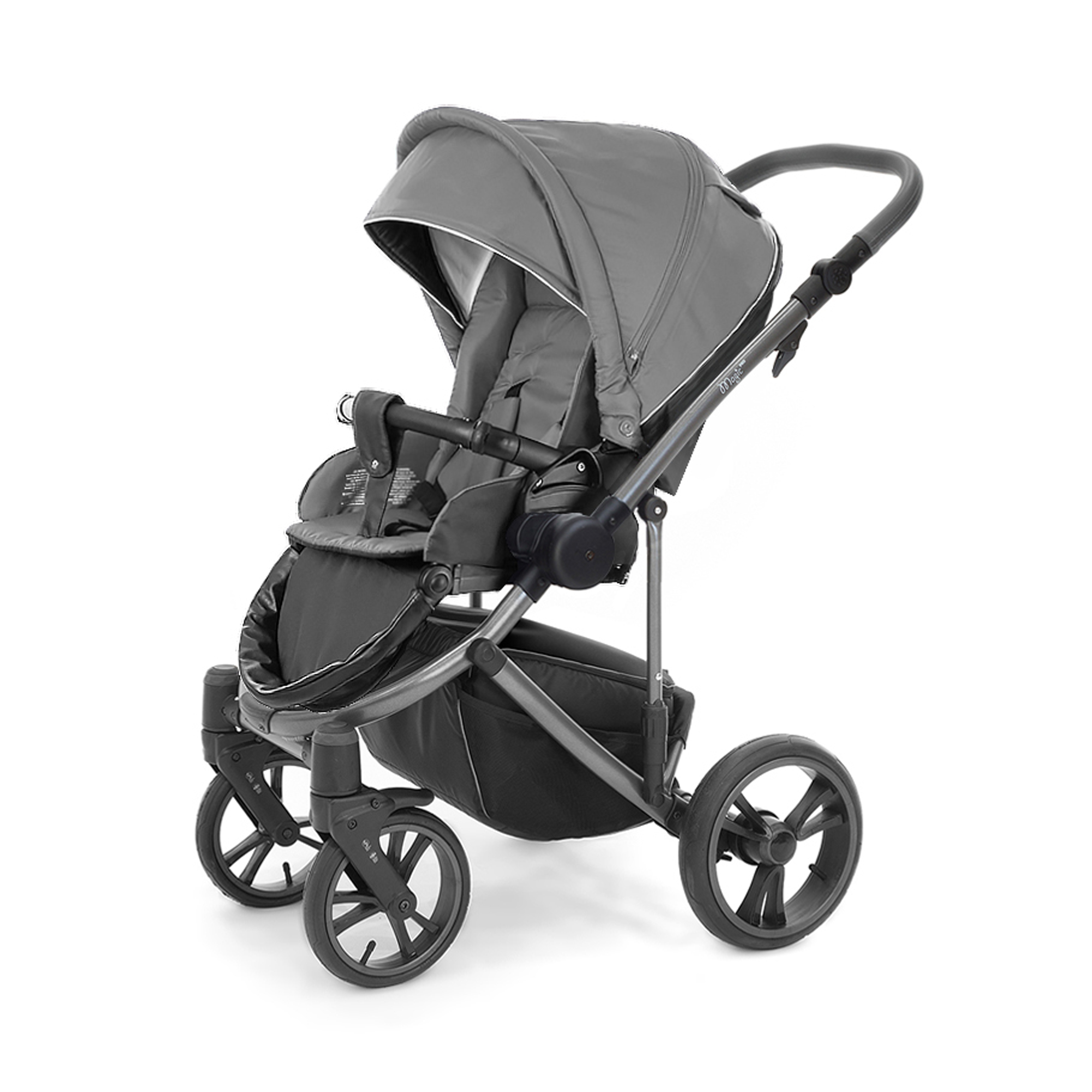 Прогулочная коляска Esspero Magic Pro Alu (шасси Graphite) Grey