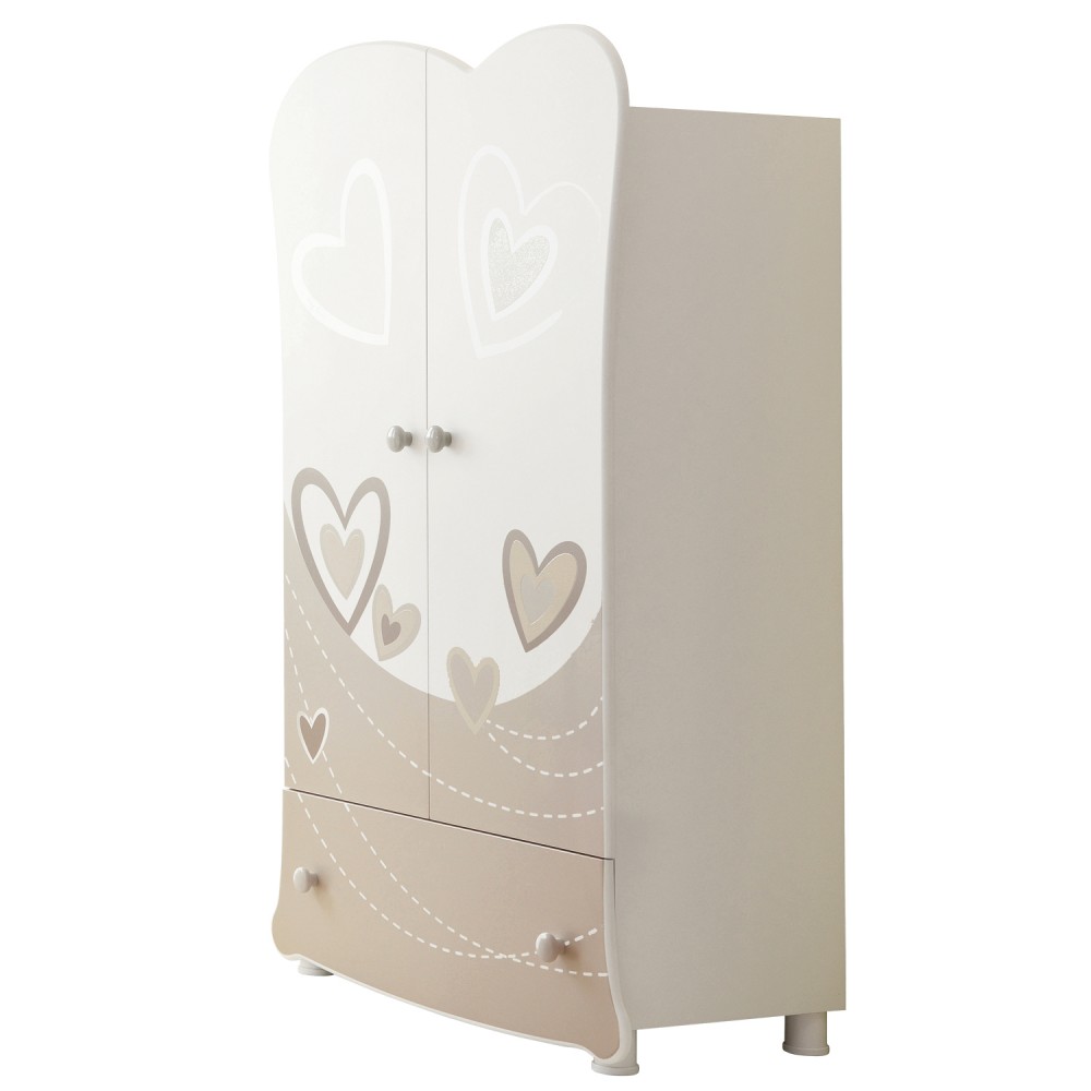 Детская комната Pali My Love Шкаф Pali My Love White Grey