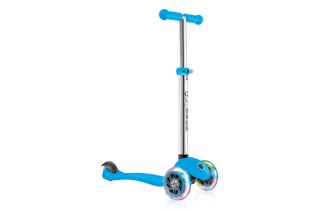 Самокат GLOBBER PRIMO LIGHTS Голубой