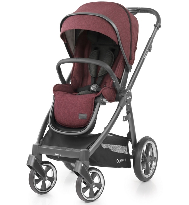 Прогулочная коляска Oyster 3 Berry City Grey