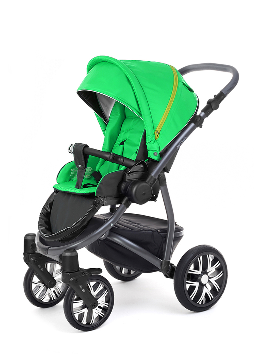 Прогулочная коляска Esspero Discovery Alu (шасси Graphite) Green