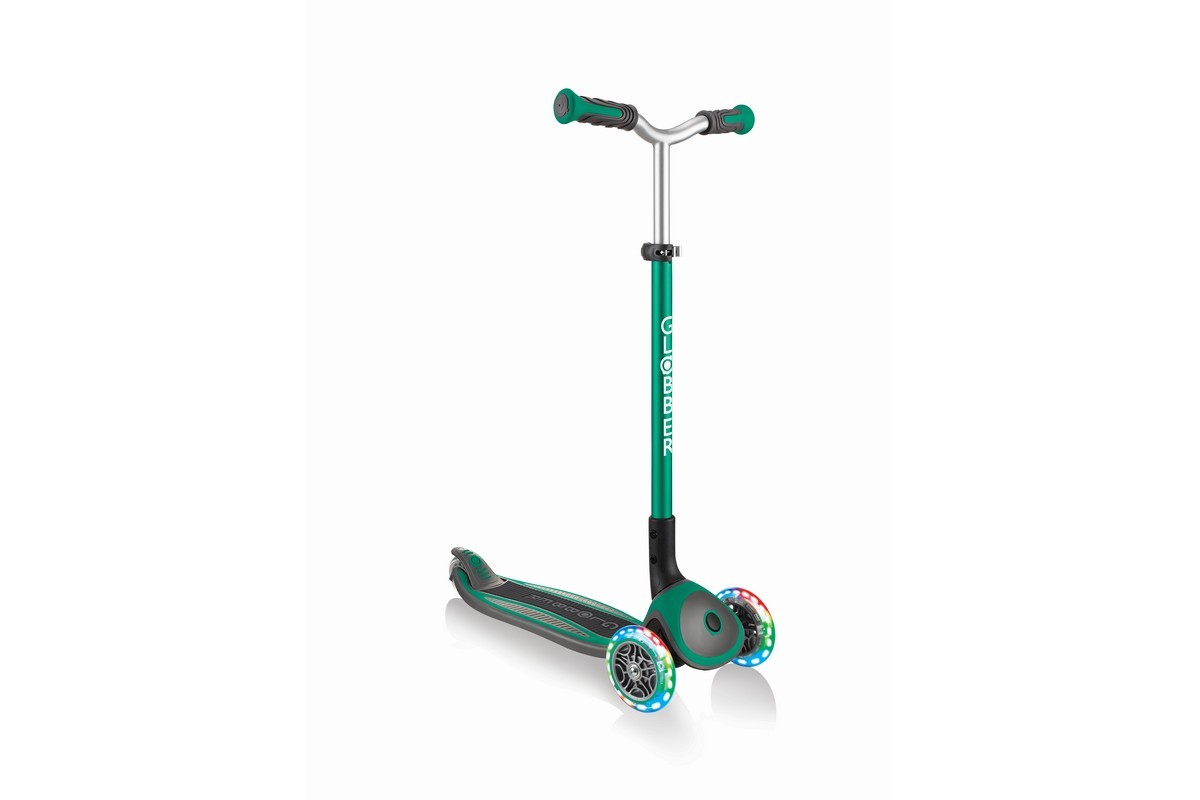 Самокат Globber Master Lights Зеленый