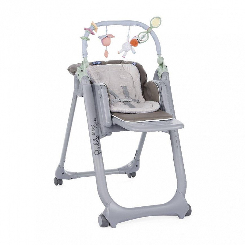 Вкладыш к стульчику Chicco Polly Magic Relax Beige/Dove Grey
