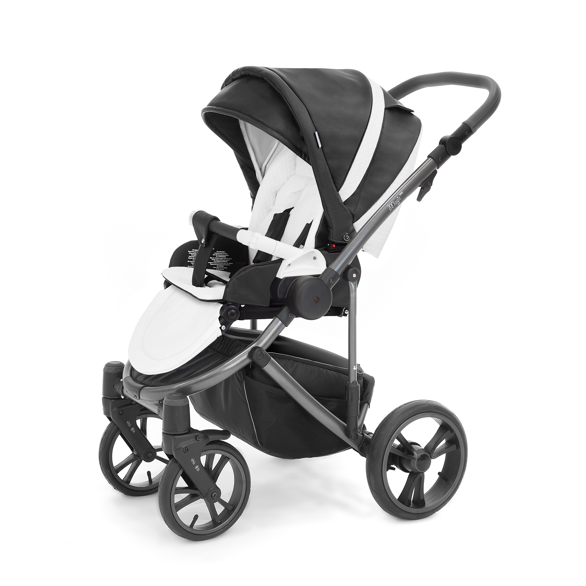 Прогулочная коляска Esspero Magic Alu (шасси Black) Nappa Graphite