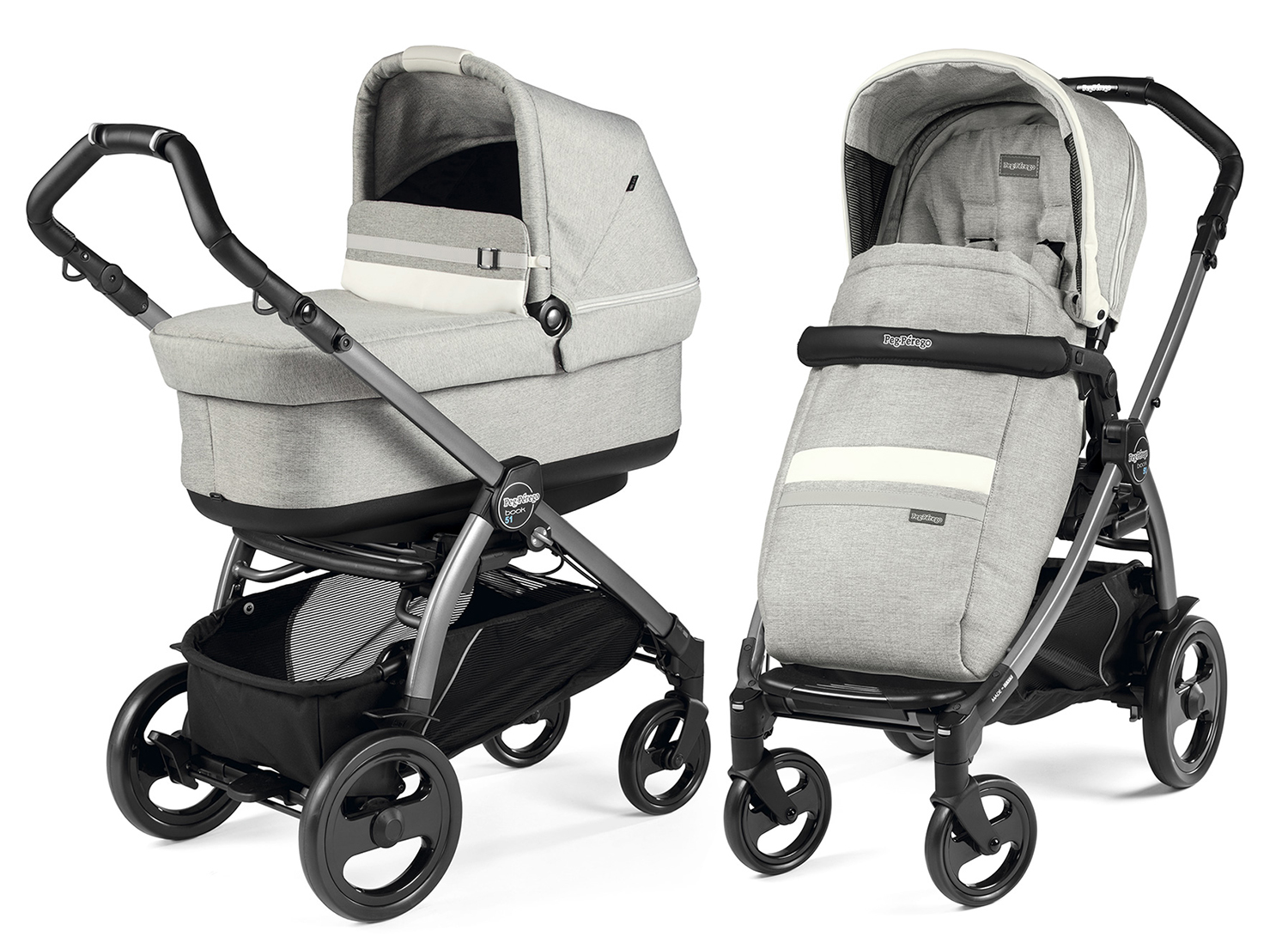 Peg-Perego Book 51 Modular POP UP Luxe Pure